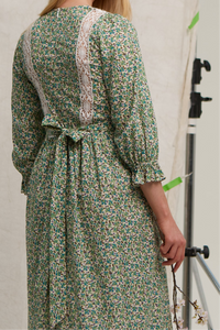 London Fields Dress in Leafy Floral