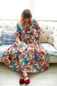 Liberty Print Tiered Maxi Dress | Made in England | Justine Tabak