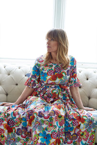 Liberty Print Tiered Maxi Dress | Made in England | Justine Tabak